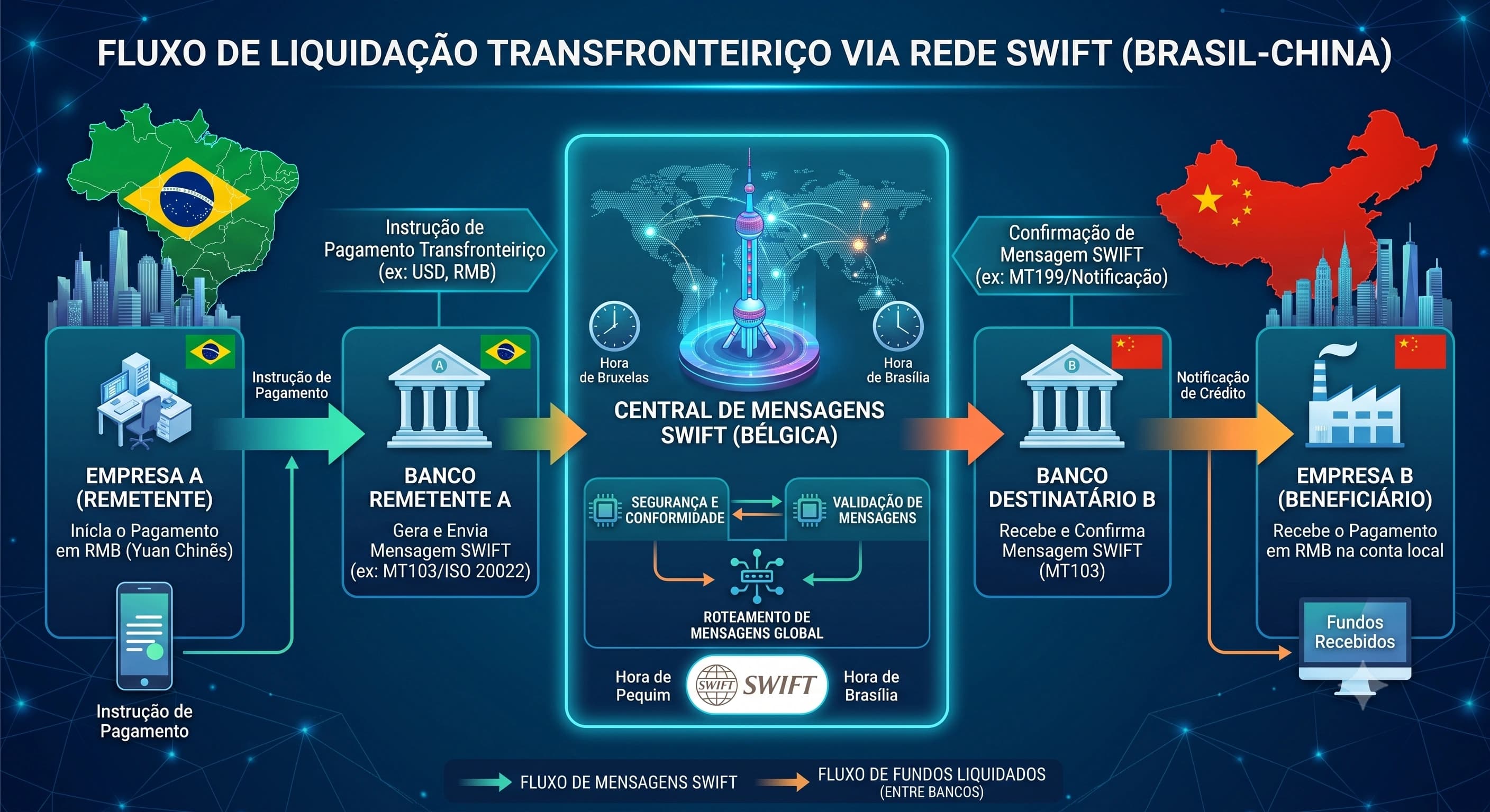SWIFT — Espinha Dorsal Ocidental